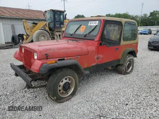 1993 Jeep Wrangler S z VIN 1J4FY19PXPP264847, wystawiony jako Copart lot #59141745 z przebiegiem 179 154 mil mil oraz Czysty tytuł • Clean title. Historia ofert i sprzedaży dostępna na DreamBid. Obrazek 1.