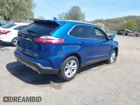 2020 Ford Edge SEL z VIN 2FMPK4J98LBA07595, wystawiony jako IAAI lot #42068572 z przebiegiem 105 352 mil mil oraz . Historia ofert i sprzedaży dostępna na DreamBid. Obrazek 4.
