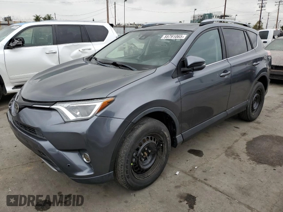 2017 Toyota RAV4 XLE with VIN JTMWFREV6HD097162, listed as a Copart auction lot 55791065 with Not Provided miles and Salvage Title. Bid and sale history available at DreamBid. Image 1.