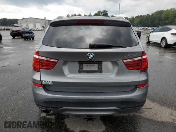 2015 BMW X3 xDrive28d with VIN 5UXWY3C57F0E95285, listed as a Copart auction lot 73287134 with 106,237 mi miles and Salvage Title. Bid and sale history available at carsss.com. Image 6.