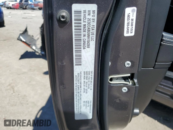 2022 Chrysler 300 S z VIN 2C3CCABG6NH154269, wystawiony jako Copart lot #50454985 z przebiegiem 50 538 mil mil oraz Szkoda całkowita • Salvage title. Historia ofert i sprzedaży dostępna na DreamBid. Obrazek 12.