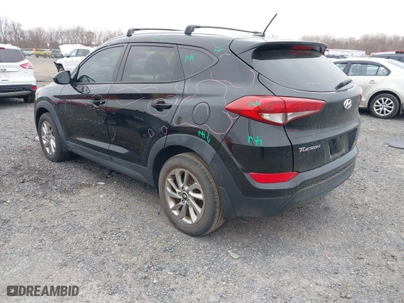 2016 Hyundai Tucson SE with VIN KM8J33A4XGU179953, listed as a IAAI auction lot 41771885 with 103,139 mi miles. Bid and sale history available at carsss.com. Image 3.