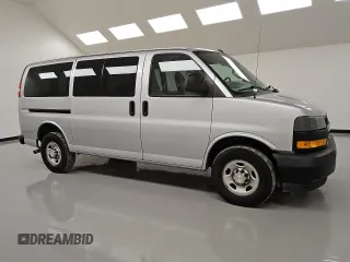 2020 Chevrolet Express Cargo Van with VIN 1GCWGAFG7L1242881, listed as a Copart auction lot 53825035 with 322,801 mi miles and Clean Title. Bid and sale history available at carsss.com. Image 4.