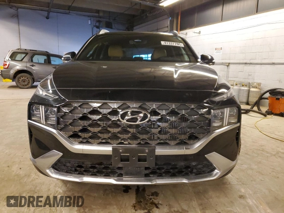 2021 Hyundai Santa Fe Calligraphy with VIN 5NMS5DAL5MH323833, listed as a Copart auction lot 41337795 with 54,484 mi miles and Salvage title. Bid and sale history available at DreamBid. Image 5.