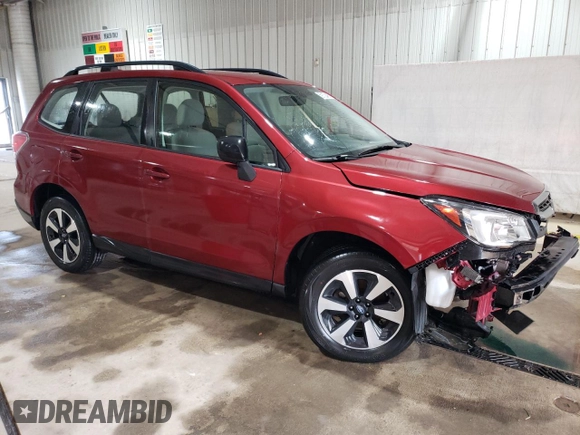 2018 Subaru Forester z VIN JF2SJABC4JH404359, wystawiony jako Copart lot #59132405 z przebiegiem 28 805 mil mil oraz Szkoda całkowita • Salvage title. Historia ofert i sprzedaży dostępna na DreamBid. Obrazek 4.