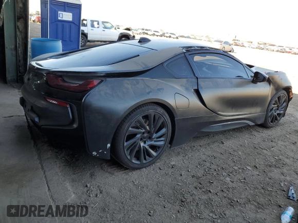 2017 BMW i8 z VIN WBY2Z2C35HV676764, wystawiony jako Copart lot #59692373 z przebiegiem 42 540 mil mil oraz . Historia ofert i sprzedaży dostępna na DreamBid. Obrazek 3.