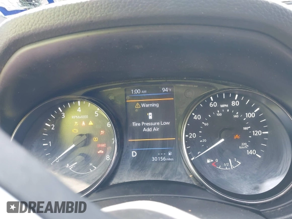 2019 Nissan Rogue S with VIN JN1BJ1CP1KW232503, listed as a IAAI auction lot 41982508 with 30,156 mi miles and . Bid and sale history available at DreamBid. Image 7.