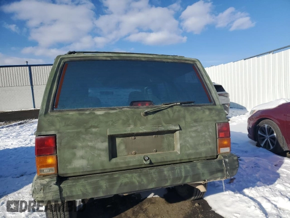 1996 Jeep Cherokee Sport with VIN 1J4FJ68SXTL316180, listed as a Copart auction lot 89080095 with 199,898 mi miles and Salvage Title. Bid and sale history available at carsss.com. Image 6.