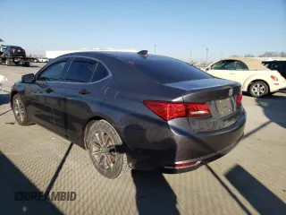 2019 Acura TLX with VIN 19UUB1F32KA010711, listed as a Copart auction lot 41838155 with 0 mi miles and Salvage Title. Bid and sale history available at carsss.com. Image 2.