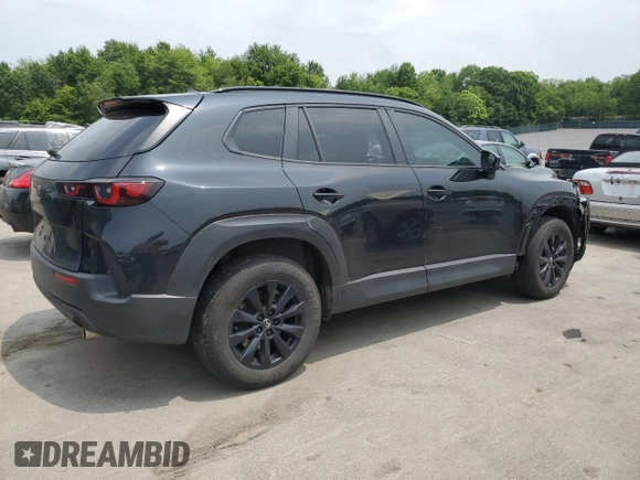 2024 Mazda CX-50 S Premium with VIN 7MMVABDM7RN187166, listed as a Copart auction lot 60670935 with 27,828 mi miles and Salvage title. Bid and sale history available at DreamBid. Image 3.