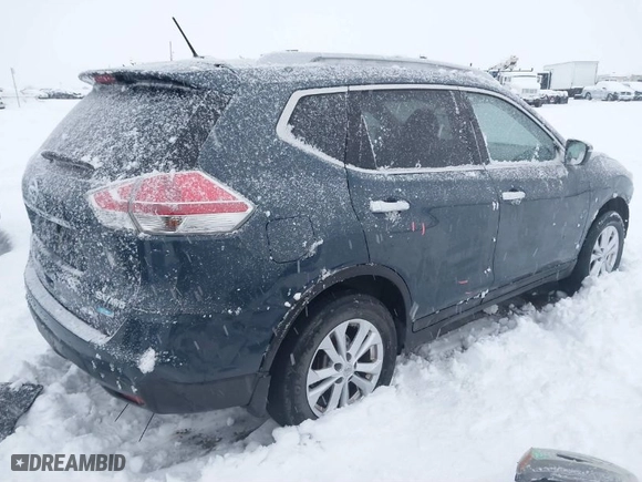 2015 Nissan Rogue SL with VIN 5N1AT2MVXFC828878, listed as a IAAI auction lot 41237475 with 113584 miles. Bid and sale history available at carsss.com. Image 4.