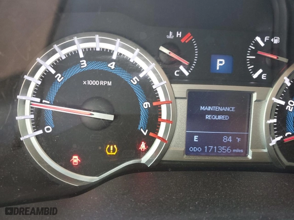 2015 Toyota 4Runner Limited with VIN JTEBU5JR6F5257789, listed as a Copart auction lot 53789454 with 171,356 mi miles and Salvage Title. Bid and sale history available at carsss.com. Image 9.