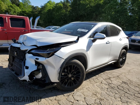 2022 Lexus NX with VIN JTJHKCEZ7N5004639, listed as a Copart auction lot 48561293 with 7,072 mi miles. Bid and sale history available at carsss.com. Image 1.