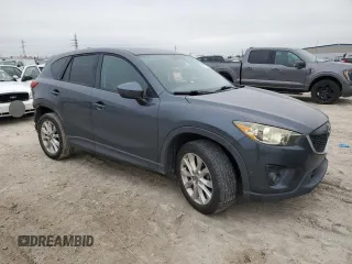 2013 Mazda CX-5 Grand Touring with VIN JM3KE2DE7D0129491, listed as a Copart auction lot 44795725 with 124,487 mi miles and Salvage Title. Bid and sale history available at carsss.com. Image 4.