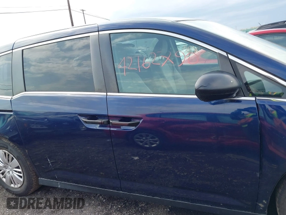 2016 Honda Odyssey LX z VIN 5FNRL5H21GB082236, wystawiony jako IAAI lot #42162790 z przebiegiem 78 318 mil mil oraz . Historia ofert i sprzedaży dostępna na DreamBid. Obrazek 13.