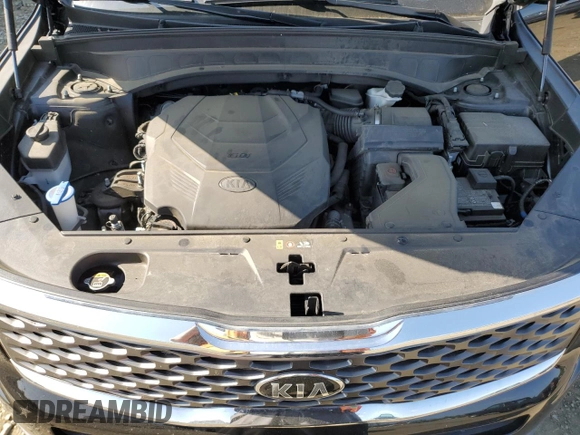 2021 Kia Telluride LX with VIN 5XYP24HC6MG127592, listed as a Copart auction lot 55353825 with 43,115 mi miles and Salvage title. Bid and sale history available at DreamBid. Image 12.