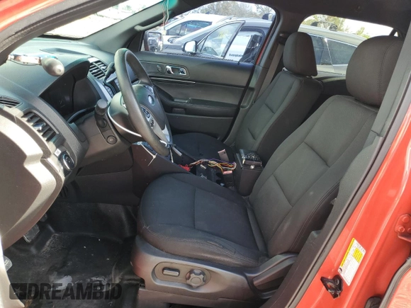 2015 Ford Utility Police Interceptor with VIN 1FM5K8AR7FGB76115, listed as a Copart auction lot 85721724 with 0 mi miles and Salvage Title. Bid and sale history available at carsss.com. Image 7.