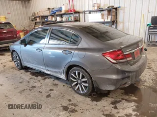 2015 Honda Civic EX-L with VIN 2HGFB2F96FH515130, listed as a IAAI auction lot 41624438 with 180,891 mi miles and . Bid and sale history available at DreamBid. Image 3.