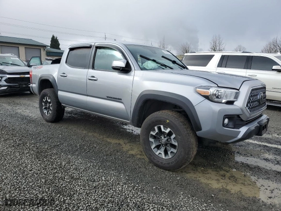 2019 Toyota Tacoma 4WD SR with VIN 3TMCZ5AN8KM260852, listed as a Copart auction lot 46893285 with 69,327 mi miles and Salvage Title. Bid and sale history available at carsss.com. Image 4.