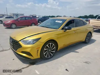 2020 Hyundai Sonata SEL Plus with VIN 5NPEJ4J22LH018856, listed as a Copart auction lot 53615775 with 182,798 mi miles and Clean Title. Bid and sale history available at carsss.com. Image 1.