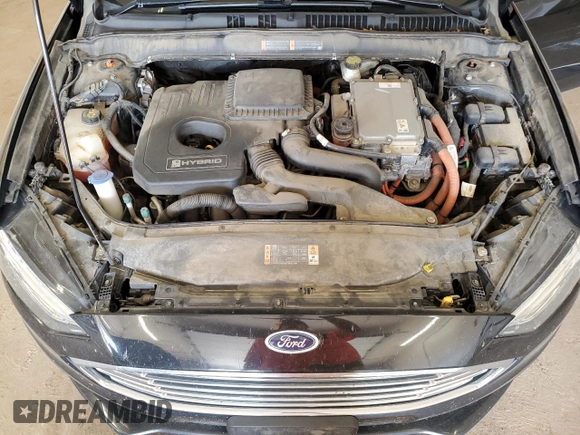 2017 Ford Fusion Hybrid SE z VIN 3FA6P0LU2HR247283, wystawiony jako Copart lot #62571495 z przebiegiem 167 042 mil mil oraz Nie do naprawy • Non repairable. Historia ofert i sprzedaży dostępna na DreamBid. Obrazek 11.