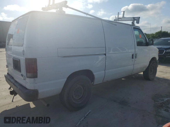 2010 Ford Econoline Cargo Commercial with VIN 1FTNE1EW1ADA07205, listed as a Copart auction lot 55904025 with 309,958 mi miles and Clean Title. Bid and sale history available at DreamBid. Image 3.