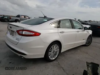 2014 Ford Fusion Titanium Hybrid with VIN 3FA6P0RU7ER333062, listed as a Copart auction lot 53961035 with 160,898 mi miles and Salvage Title. Bid and sale history available at carsss.com. Image 3.