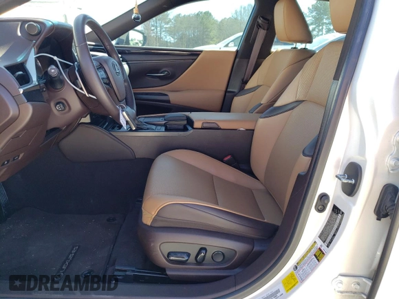 2020 Lexus ES with VIN 58ADZ1B18LU063593, listed as a Copart auction lot 46476125 with 77,273 mi miles and Salvage Title. Bid and sale history available at carsss.com. Image 7.