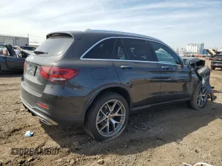 2022 Mercedes-Benz GLC 300 with VIN W1N0G8EB9NV398834, listed as a Copart auction lot 52667435 with 12,018 mi miles and Salvage Title. Bid and sale history available at DreamBid. Image 3.