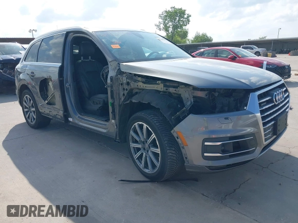 2017 Audi Q7 Premium Plus with VIN WA1LAAF78HD058277, listed as a IAAI auction lot 42145596 with 83,088 mi miles and . Bid and sale history available at DreamBid. Image 1.