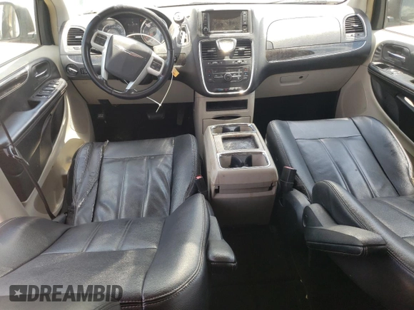 2014 Chrysler Town & Country Touring with VIN 2C4RC1BG8ER435294, listed as a Copart auction lot 63109614 with 176,590 mi miles and Salvage Title. Bid and sale history available at DreamBid. Image 8.