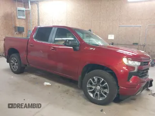 2023 Chevrolet Silverado 1500 RST with VIN 1GCUDEE83PZ298907, listed as a IAAI auction lot 40572676 with 10,628 mi miles. Bid and sale history available at carsss.com. Image 1.