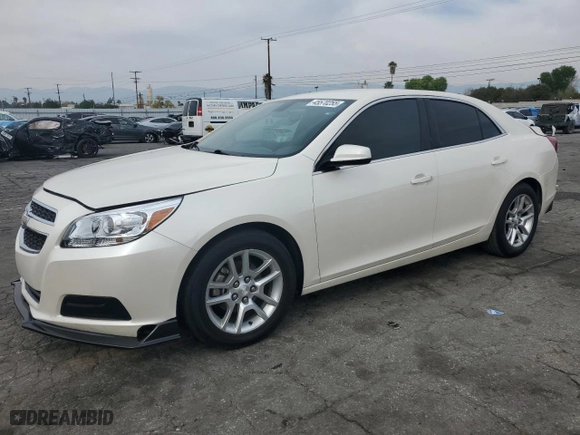 2013 Chevrolet Malibu ECO with VIN 1G11D5RRXDF119502, listed as a Copart auction lot 45570255 with NaN miles and Salvage Title. Bid and sale history available at carsss.com. Image 1.