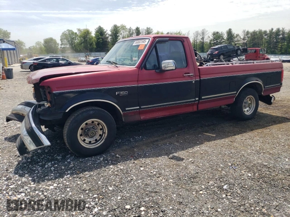 1995 Ford F-150 with VIN 1FTEF15N7SNB13223, listed as a Copart auction lot 56002595 with Not provided miles and Salvage title. Bid and sale history available at DreamBid. Image 1.
