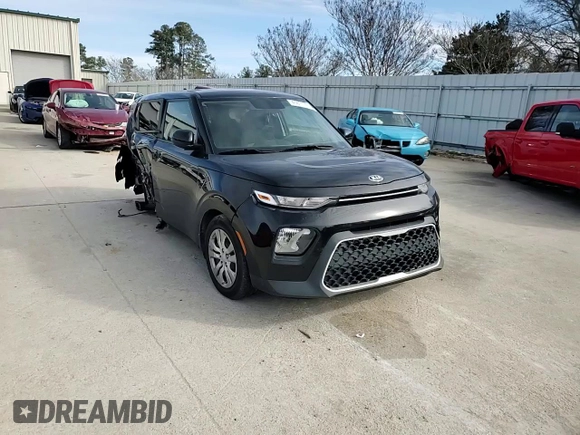 2021 Kia Soul LX with VIN KNDJ23AU1M7762221, listed as a Copart auction lot 41817715 with 33,829 mi miles and Salvage Title. Bid and sale history available at carsss.com. Image 10.