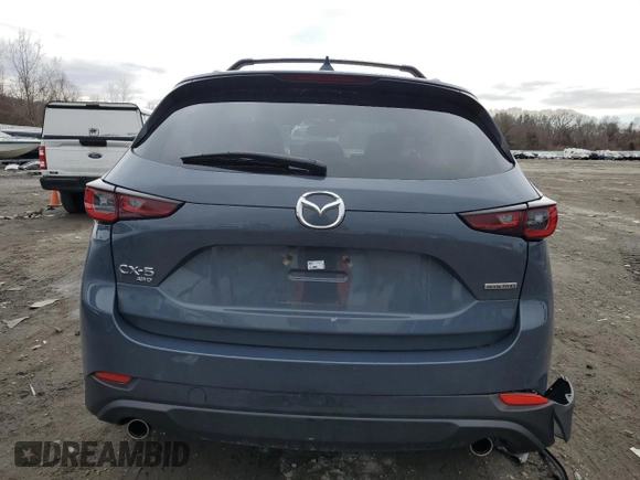 2023 Mazda CX-5 2.5 S Carbon Edition with VIN JM3KFBCM7P0187725, listed as a Copart auction lot 46267835 with 32,346 mi miles and Salvage Title. Bid and sale history available at carsss.com. Image 6.