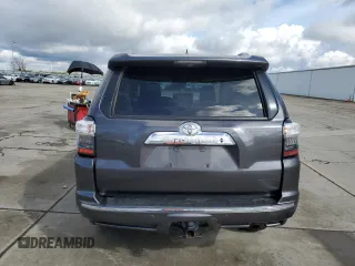 2021 Toyota 4Runner Limited with VIN JTEKU5JR3M5877545, listed as a Copart auction lot 49005505 with 105,372 mi miles and Salvage title. Bid and sale history available at DreamBid. Image 6.