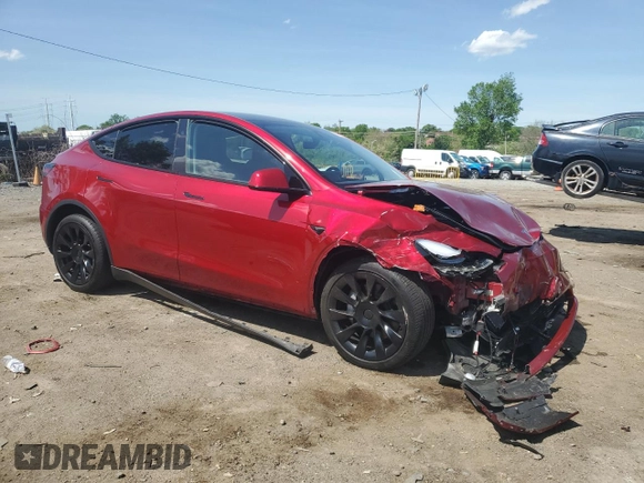 2024 Tesla Model Y Long Range z VIN 7SAYGDEE6RA261108, wystawiony jako Copart lot #55252805 z przebiegiem 16 932 mil mil oraz Szkoda całkowita • Salvage title. Historia ofert i sprzedaży dostępna na DreamBid. Obrazek 4.