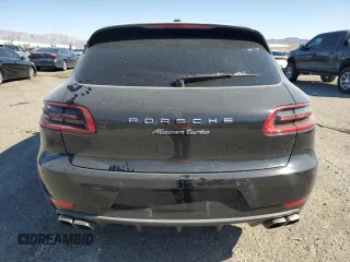 2015 Porsche Macan Turbo with VIN WP1AF2A5XFLB92557, listed as a Copart auction lot 54129055 with 113,058 mi miles and Salvage title. Bid and sale history available at DreamBid. Image 6.