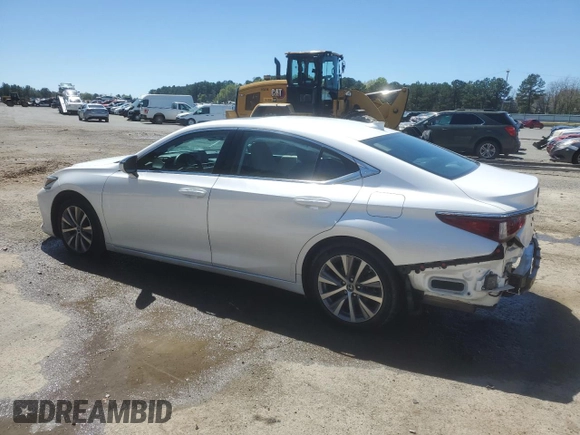2021 Lexus ES with VIN 58ADZ1B19MU088990, listed as a Copart auction lot 49894955 with 62,016 mi miles and Salvage Title. Bid and sale history available at carsss.com. Image 2.