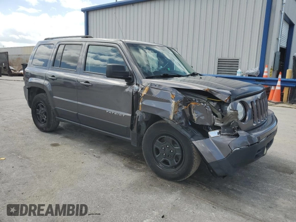 2016 Jeep Patriot Sport z VIN 1C4NJPBB5GD659463, wystawiony jako Copart lot #64998885 z przebiegiem 60 860 mil mil oraz Szkoda całkowita • Salvage title. Historia ofert i sprzedaży dostępna na DreamBid. Obrazek 4.