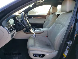 2016 BMW 7 Series 750i xDrive with VIN WBA7F2C52GG417621, listed as a Copart auction lot 72377382 with 0 mi miles. Bid and sale history available at carsss.com. Image 7.