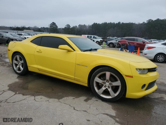 2014 Chevrolet Camaro LS with VIN 2G1FA1E36E9160969, listed as a Copart auction lot 45983755 with 123,955 mi miles and Salvage Title. Bid and sale history available at carsss.com. Image 4.