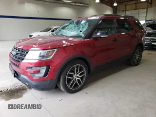 2017 Ford Explorer Sport with VIN 1FM5K8GTXHGB49173, listed as a Copart auction lot 49071435 with 95,966 mi miles and Salvage Title. Bid and sale history available at DreamBid. Image 1.