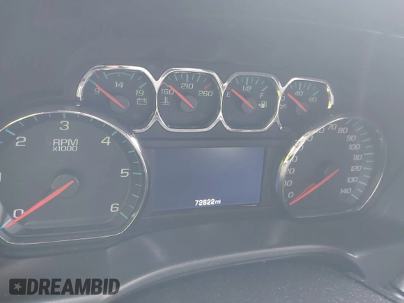 2019 Chevrolet Silverado 1500 LT with VIN 2GCVKPECXK1158607, listed as a IAAI auction lot 41116624 with 72,822 mi miles and . Bid and sale history available at DreamBid. Image 7.