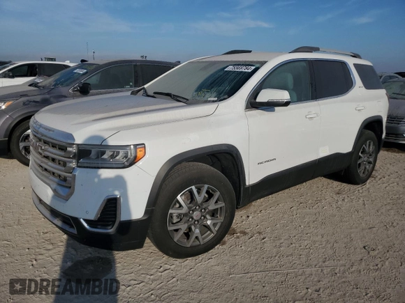 2021 GMC Acadia SLE with VIN 1GKKNKLS4MZ202512, listed as a Copart auction lot 75569784 with Not Provided miles and Non Repairable. Bid and sale history available at DreamBid. Image 1.