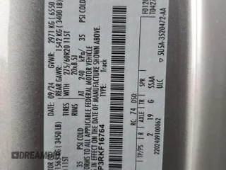 2024 Ford F-150 с VIN 1FTEX2LP3RKF16764, выставлен на аукционе Copart как лот 82825084 с пробегом Не указан миль и Списание • Salvage title. История ставок и продаж доступна на DreamBid. Изображение 12.