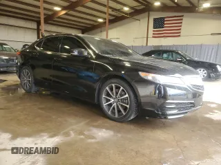 2015 Acura TLX V6 Tech with VIN 19UUB2F51FA006355, listed as a Copart auction lot 50694625 with 70,174 mi miles and Salvage Title. Bid and sale history available at carsss.com. Image 4.
