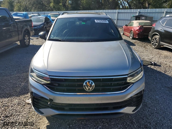 2022 Volkswagen Tiguan SE R-Line Black with VIN 3VVCB7AX3NM092416, listed as a Copart auction lot 87620455 with 47,199 mi miles and Non Repairable. Bid and sale history available at carsss.com. Image 5.
