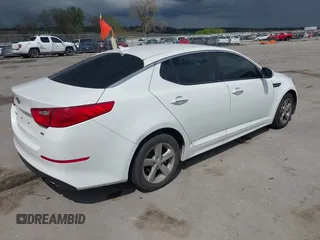 2015 Kia Optima LX with VIN KNAGM4A75F5640302, listed as a IAAI auction lot 42179864 with 95,891 mi miles and . Bid and sale history available at DreamBid. Image 4.